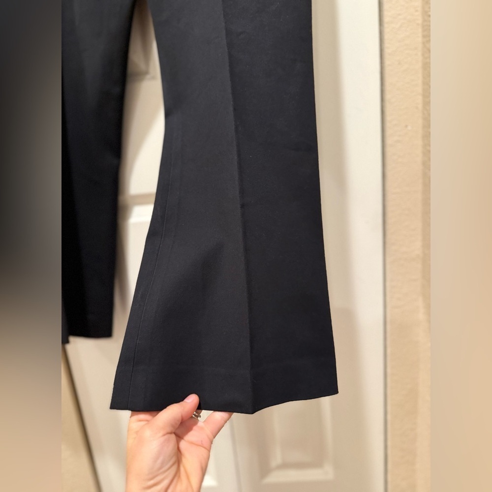 FRAME Le Crop Mini Boot Trousers Black Plus Size , size 16 - Picture 6 of 16